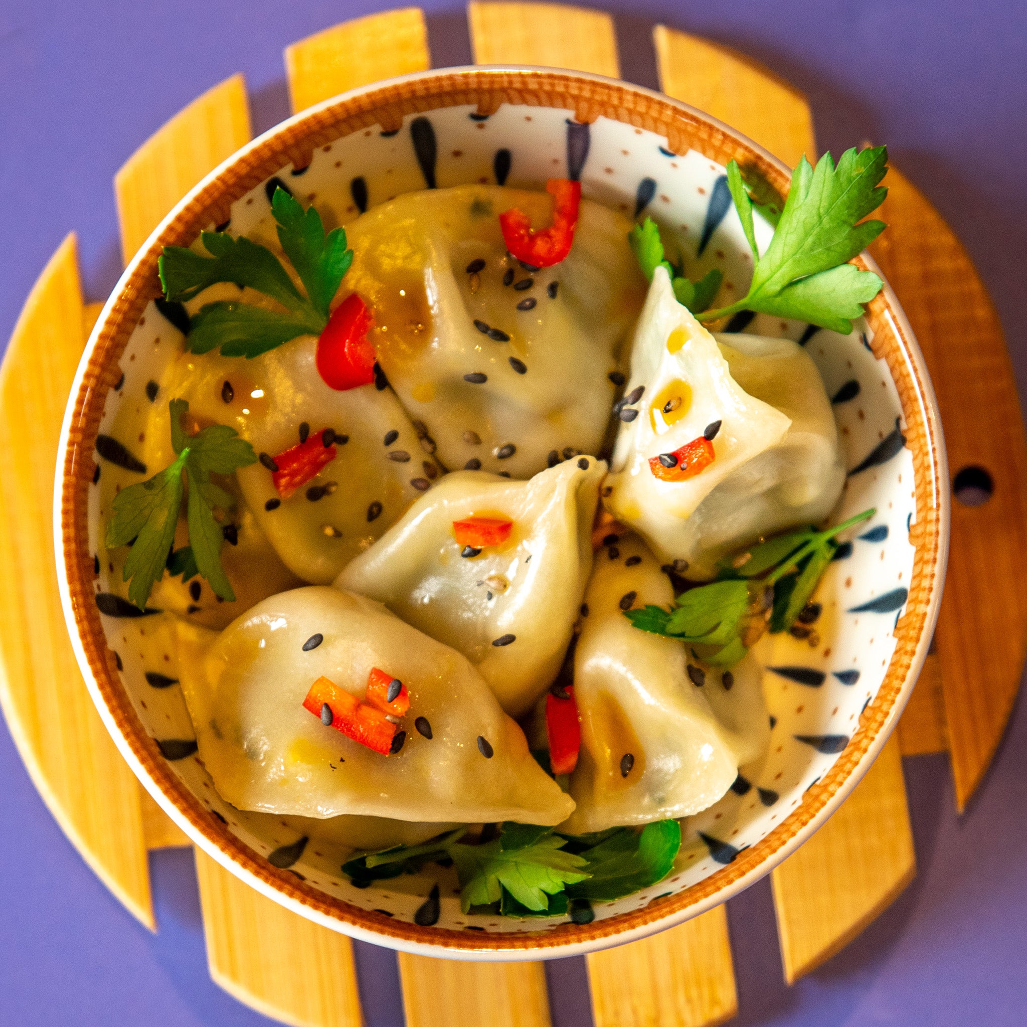 Bok Choy & Mushroom Dumpling (vegan) x 6