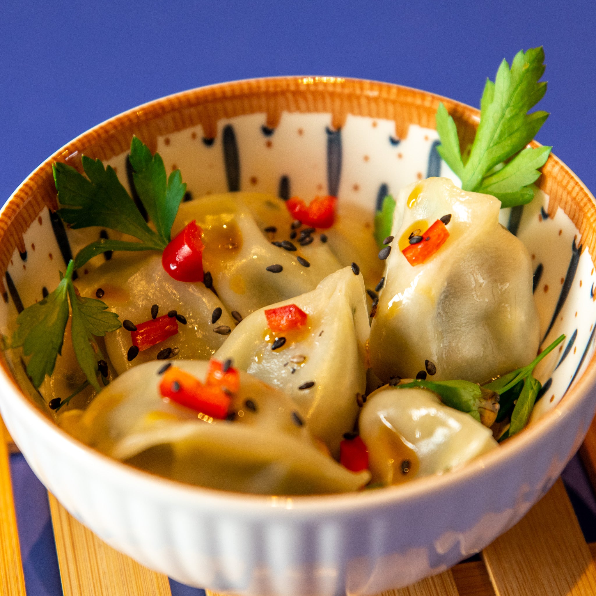 Bok Choy & Mushroom Dumpling (vegan) x 6