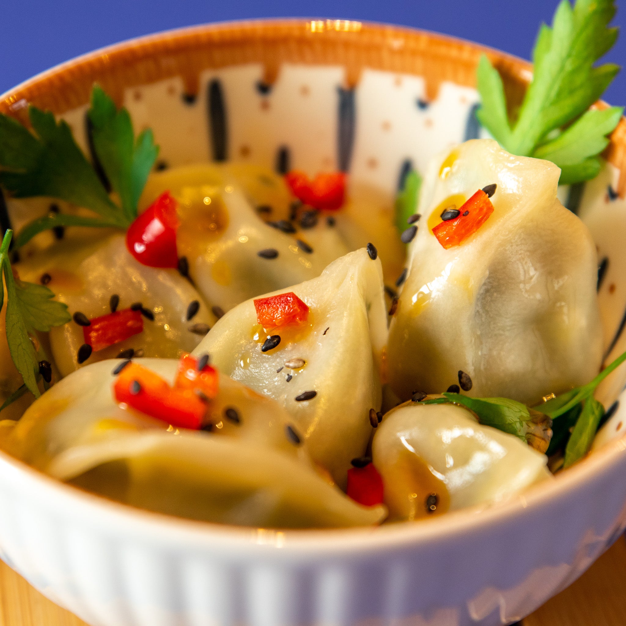 Bok Choy & Mushroom Dumpling (vegan) x 6